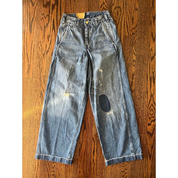 Levi’s women’s vintage super high rise wide leg jeans Sz. 24 blue 



cotton NWT - Picture 1 of 10